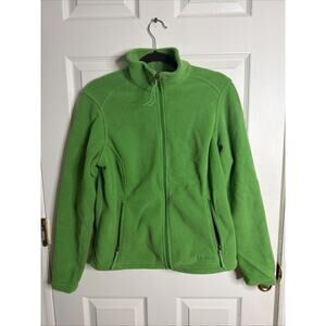 L.L. Bean Women’s XS Green Polartec Full Zip Fleece Jacket